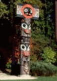 Totem en Colombie-Britanique