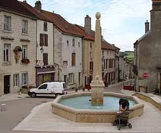 Champlitte - Place de La Gargouille